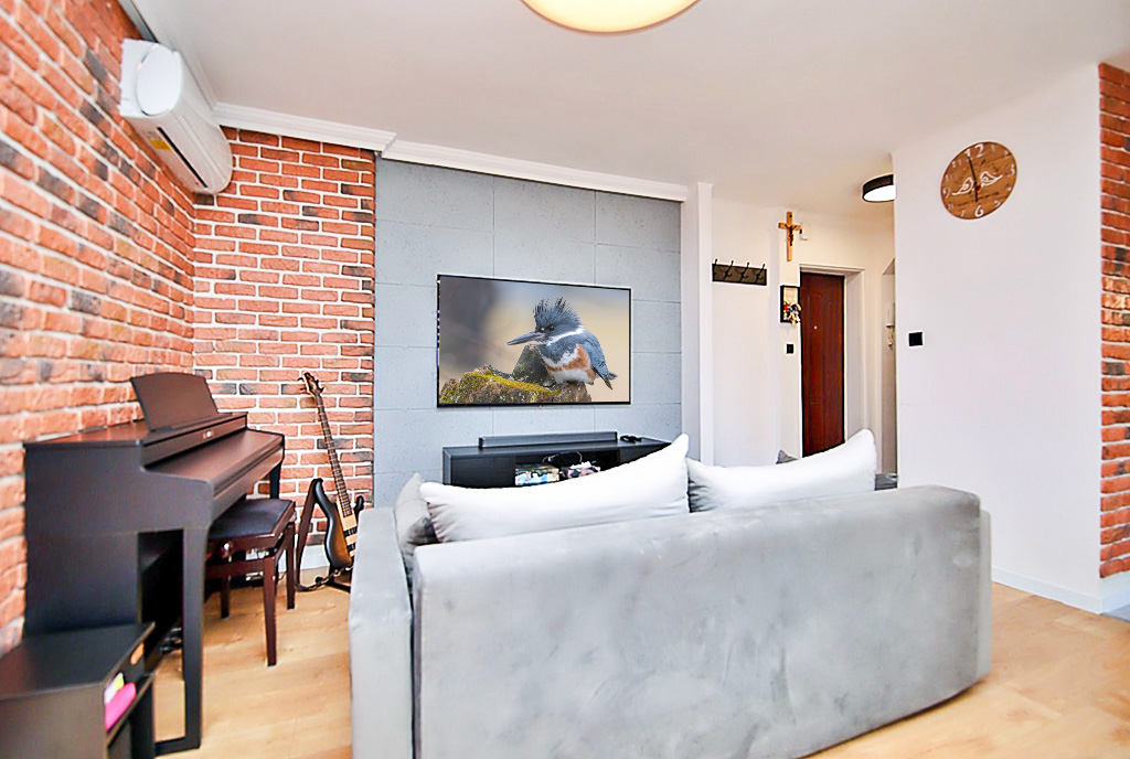 komfortowy pokój dzienny w ekskluzywnym apartamencie do sprzedaży Gorzów Wielkopolski