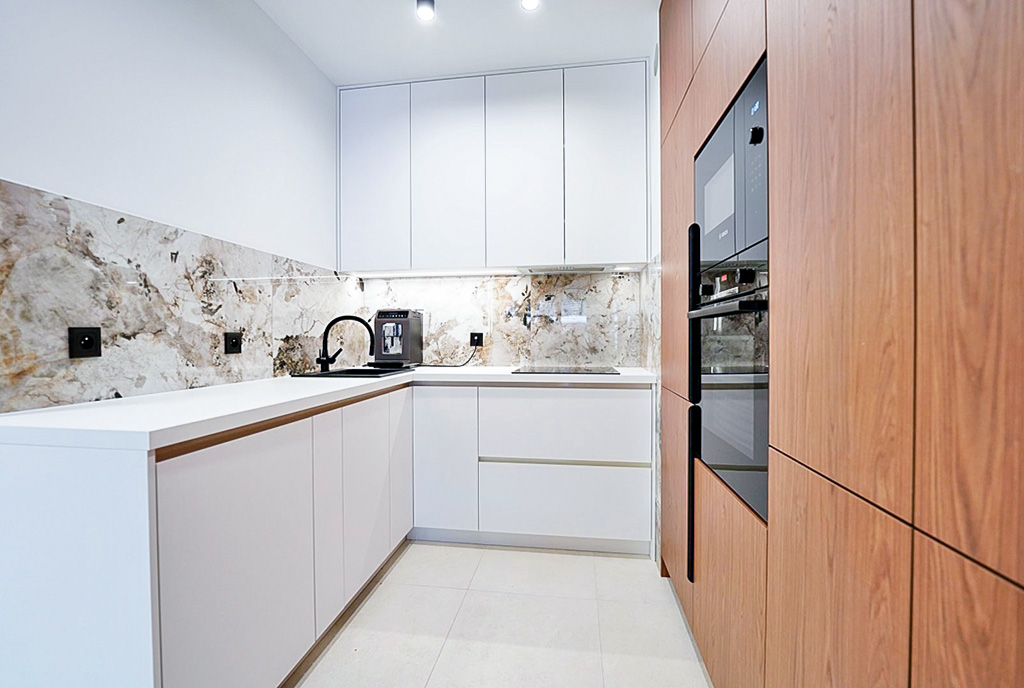 designerska kuchnia w ekskluzywnym apartamencie na sprzedaż Gorzów Wielkopolski