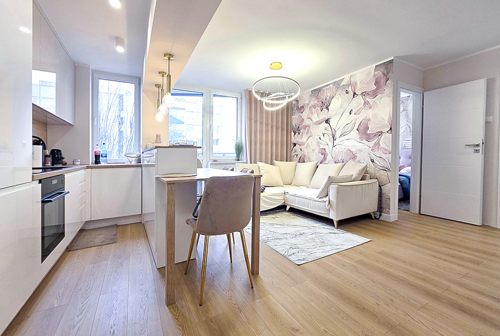 futurystyczne wnętrze ekskluzywnego apartamentu do sprzedaży Katowice