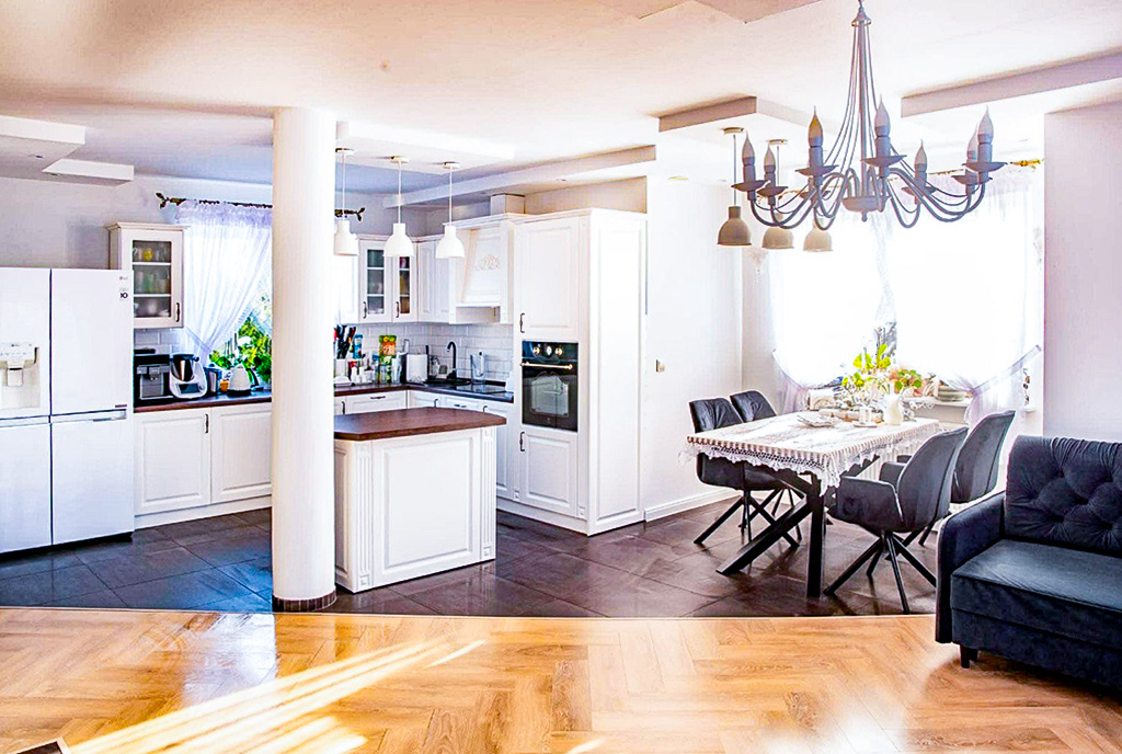 eleganckie wnętrze ekskluzywnej willi do sprzedaży Częstochowa okolice