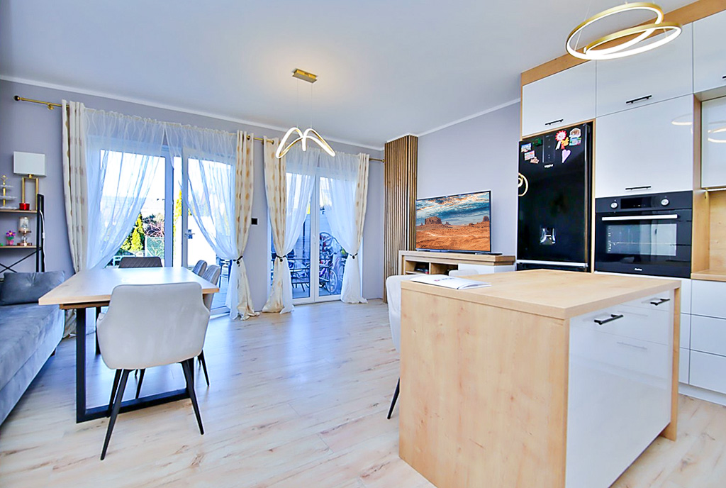 imponujący salon w ekskluzywnej willi do sprzedaży Gorzów Wielkopolski okolice