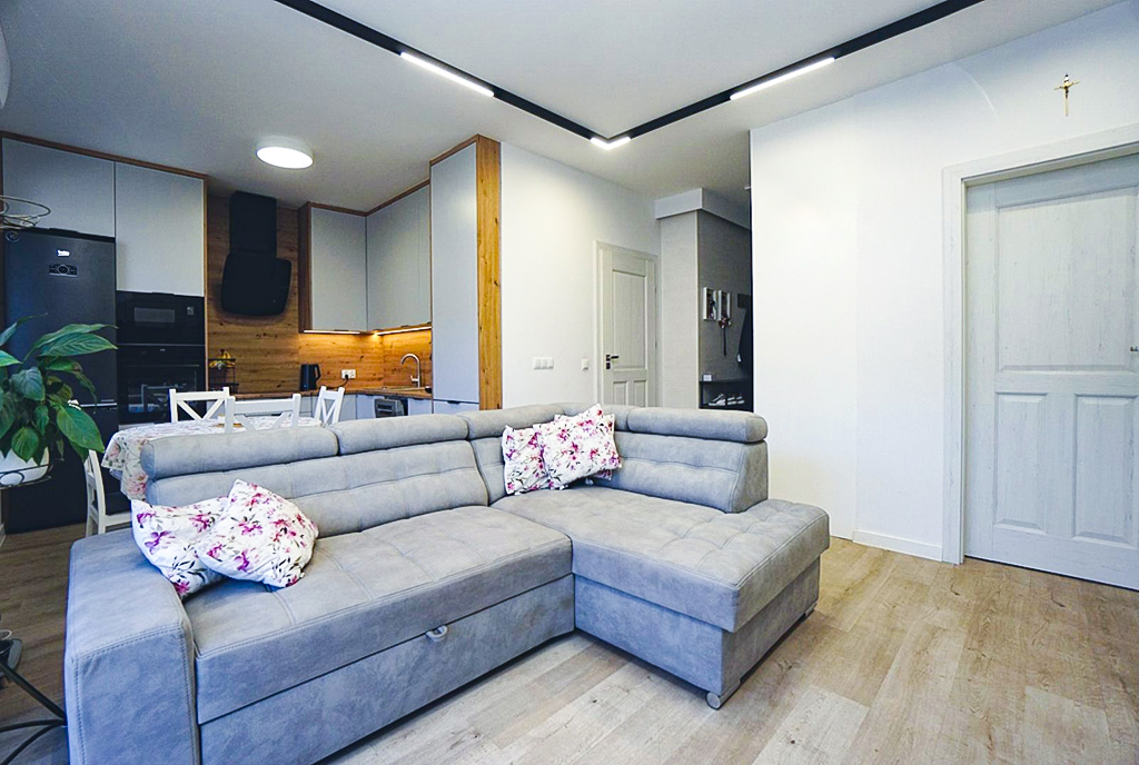 designerski salon w ekskluzywnym apartamencie do sprzedaży Konin