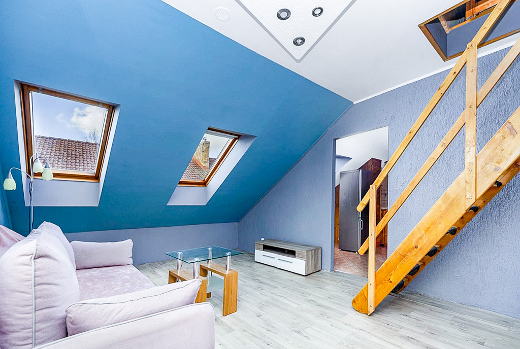 górna kondygnacja luksusowego apartamentu na sprzedaż Poznań okolice