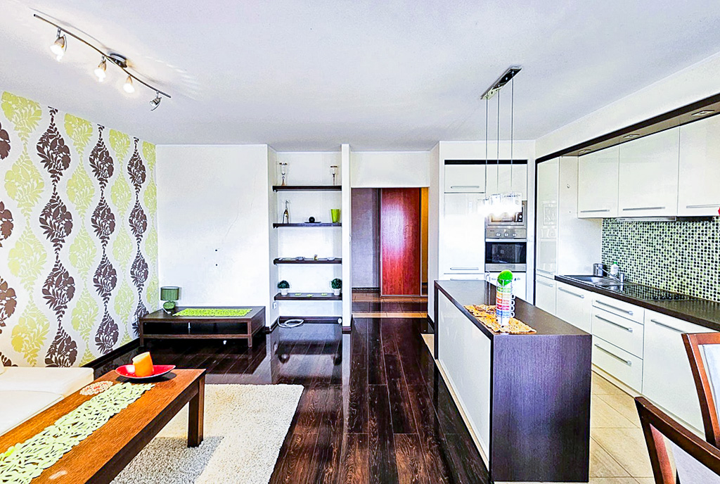 nowoczesna aranżacja luksusowego apartamentu do wynajmu Wrocław