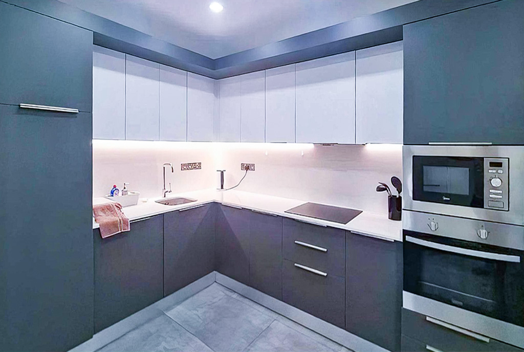 nowoczesna kuchnia w luksusowym apartamencie na sprzedaż Cypr Iskele