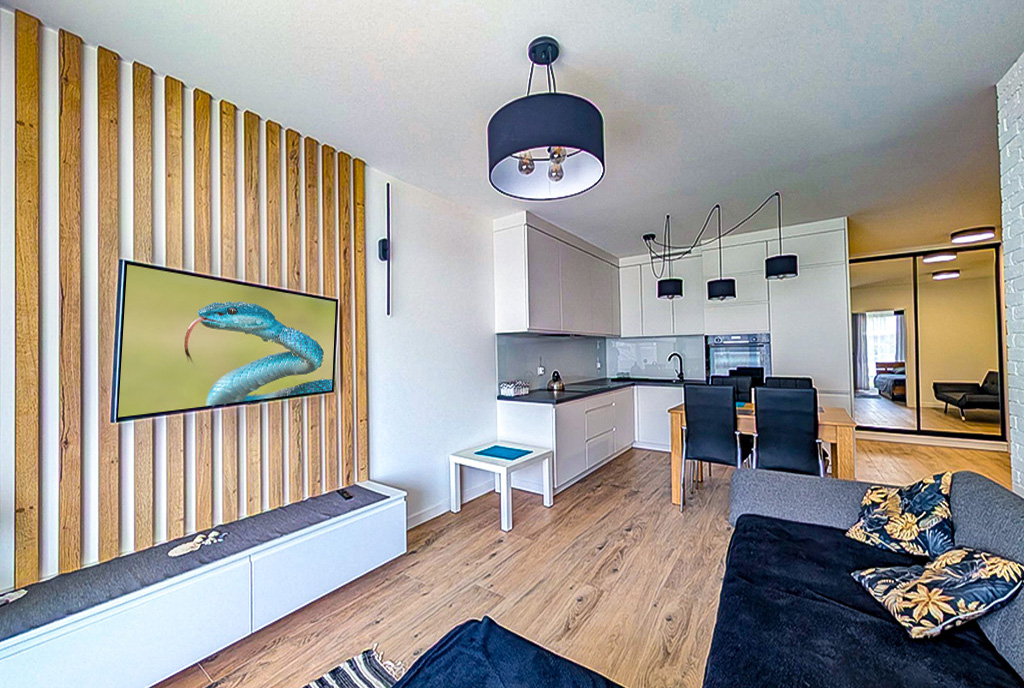 nowoczesne wnętrze ekskluzywnego apartamentu do sprzedaży Gdańsk (okolice)