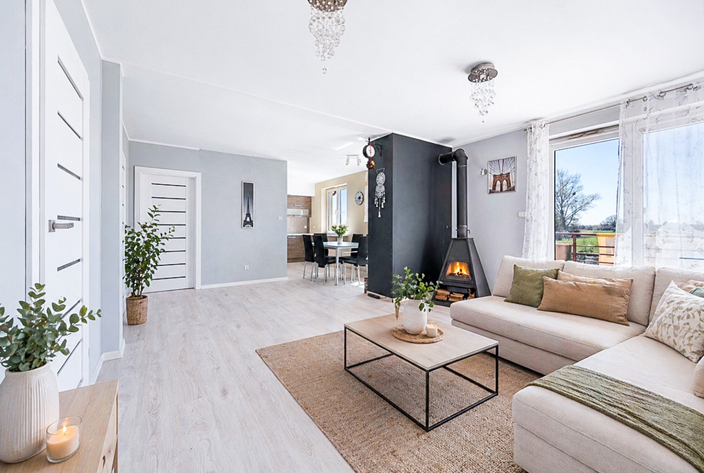 futurystyczne wnętrze ekskluzywnego apartamentu do sprzedaży Gdańsk okolice