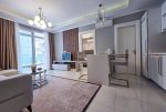 elegancki salon w ekskluzywnym apartamencie do sprzedaży Turcja Alanya