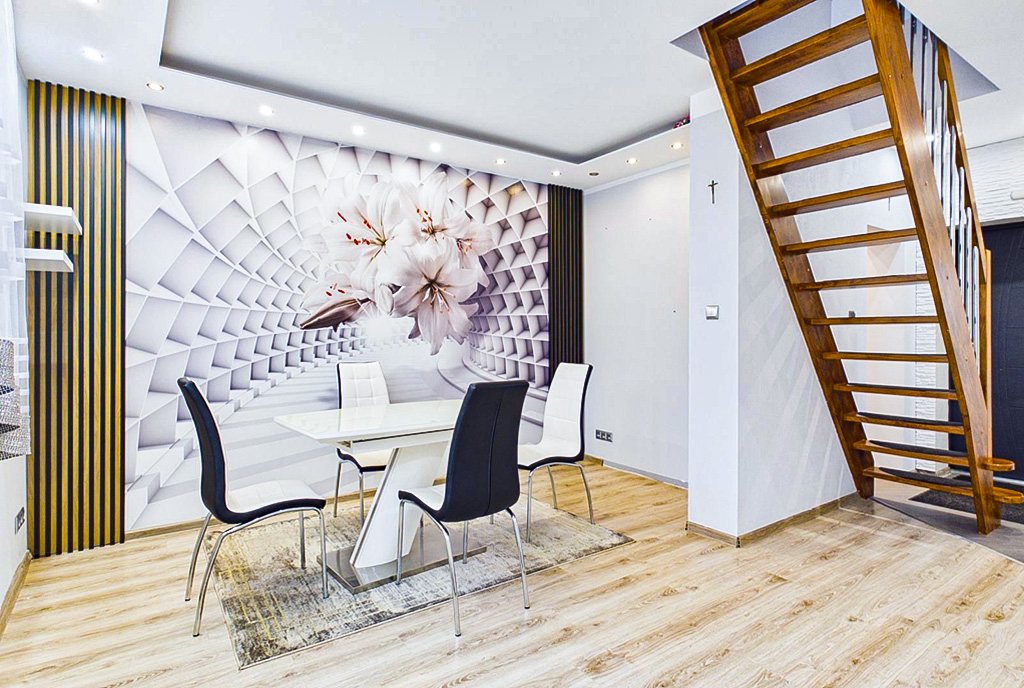 2-poziomwe wnętrze ekskluzywnego apartamentu do sprzedaży Zielona Góra okolice