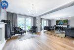 wytworny salon w ekskluzywnej willi do sprzedaży Katowice okolice