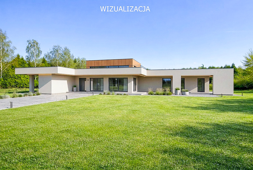 designerska architektura ekskluzywnej willi na sprzedaż Katowice okolice