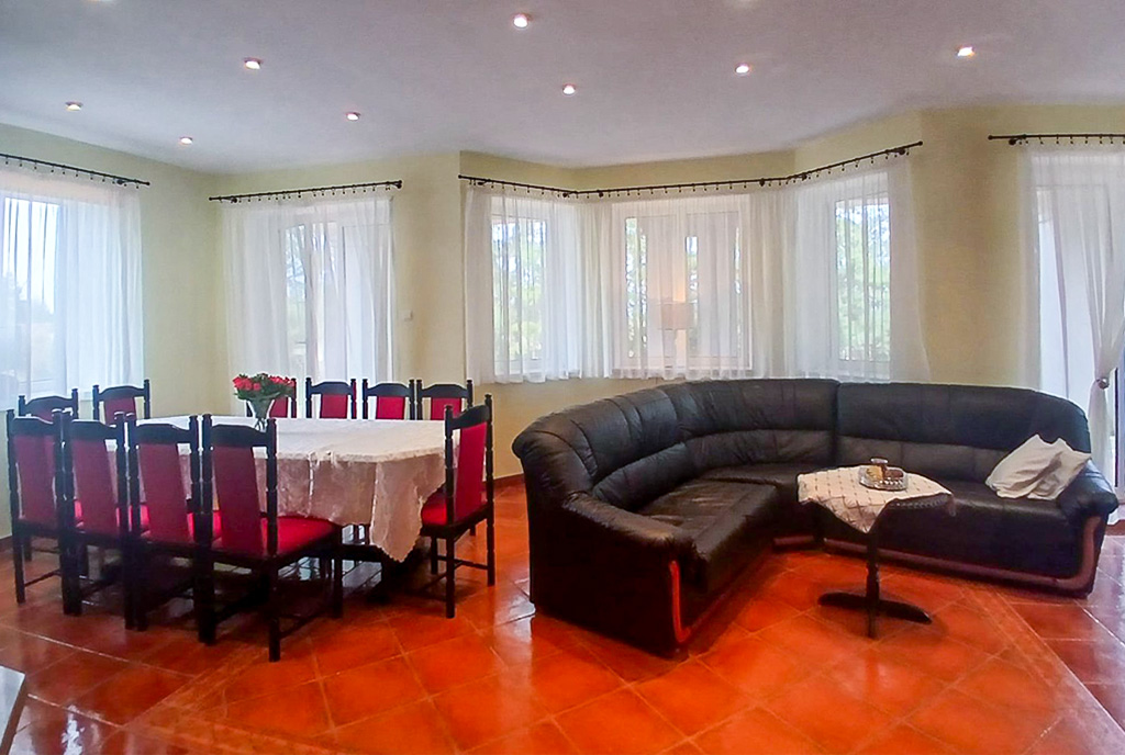 elegancki salon w luksusowej willi na sprzedaż Konin (okolice)