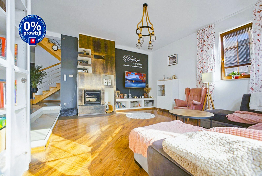 estetyczny salon w ekskluzywnej willi do sprzedaży Warszawa okolice