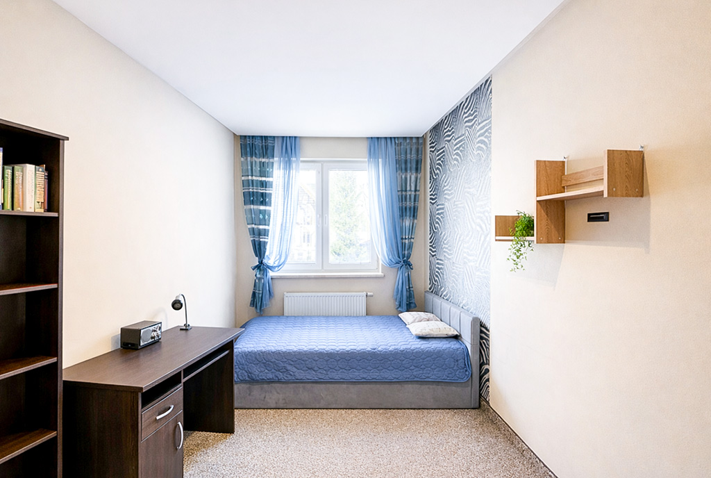 jeden z pokoi w ekskluzywnym apartamencie na sprzedaż Białystok