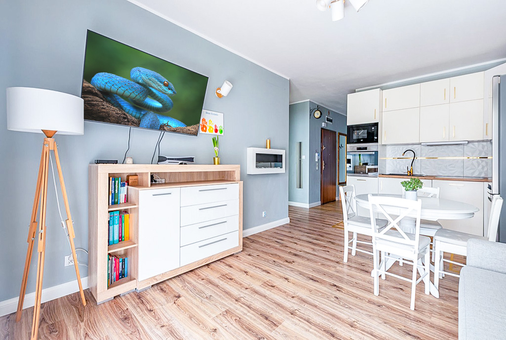 nowoczesne wnętrze ekskluzywnego apartamentu do sprzedaży Elbląg