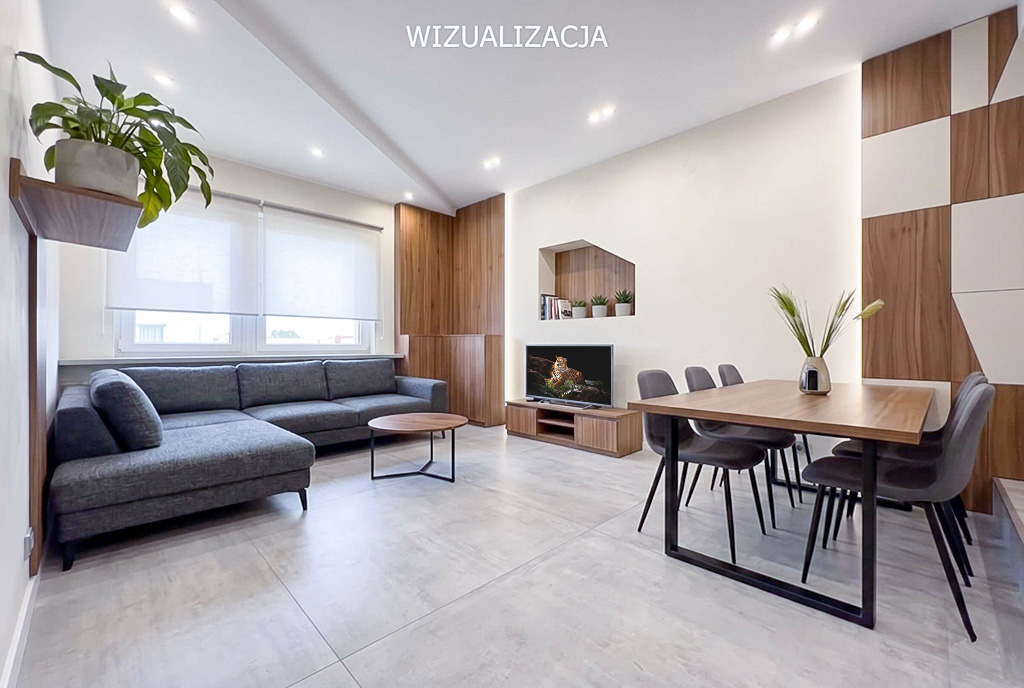 nowoczesne wnętrze ekskluzywnego apartamentu do sprzedaży Katowice (okolice)