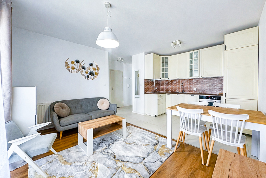 imponujące wnętrze ekskluzywnego apartamentu na wynajem Gdynia (okolice)
