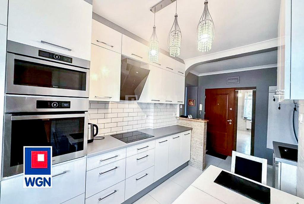 fragment kuchni w luksusowym apartamencie do wynajmu Słupsk