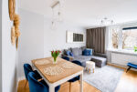 nowoczesny salon w ekskluzywnym apartamencie do sprzedaży Gdańsk