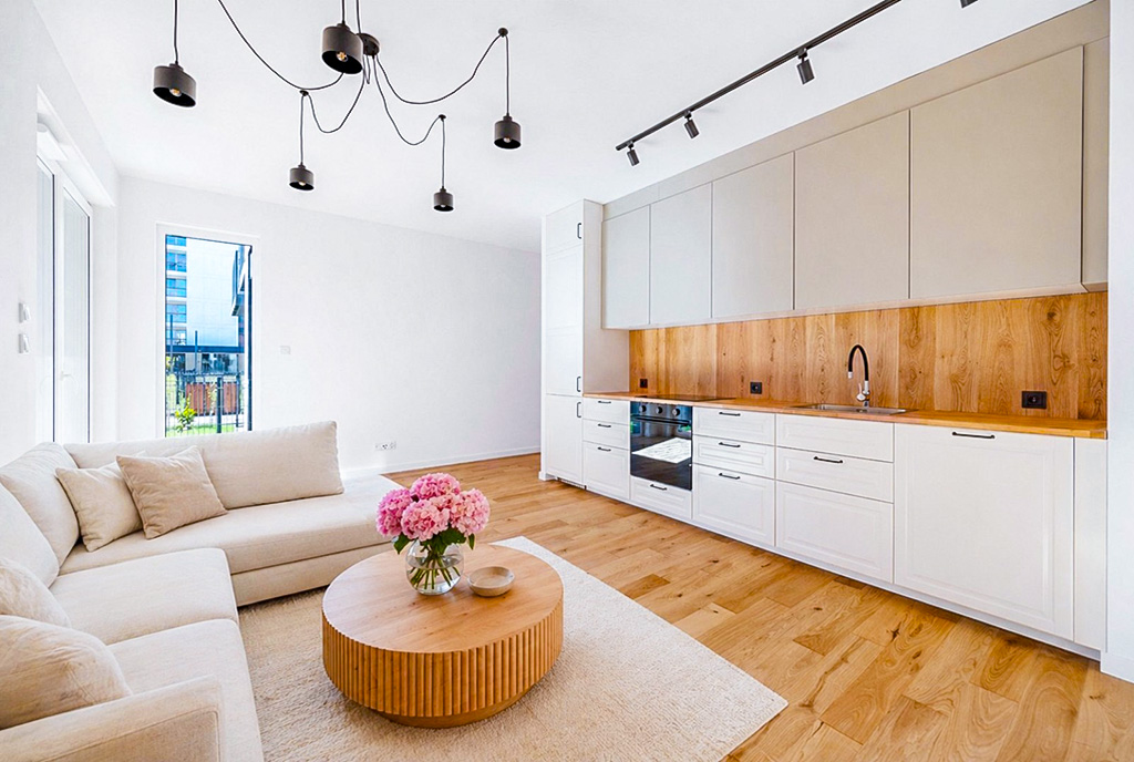 nowoczesne wnętrze ekskluzywnego apartamentu do sprzedaży Gdańsk