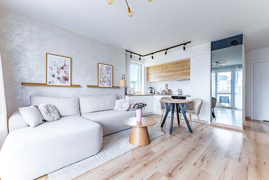 designerskie wnętrze ekskluzywnego apartamentu do sprzedaży Gdańsk