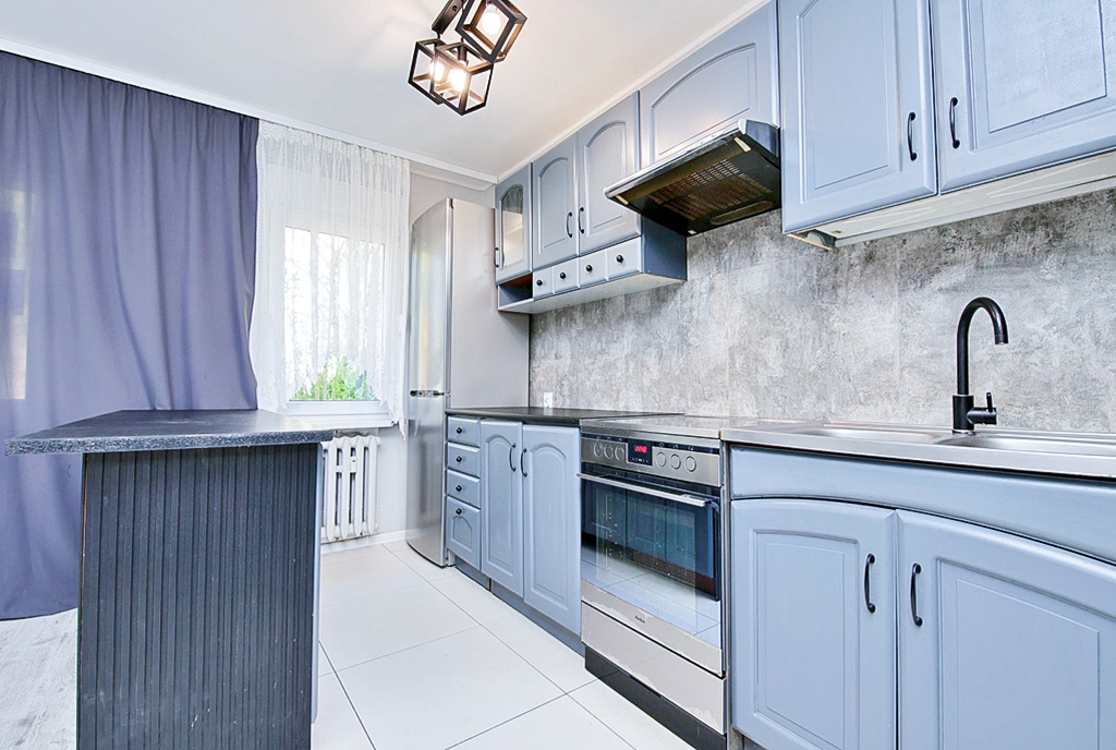 widok na aneks kuchenny w ekskluzywnym apartamencie na sprzedaż Gorzów Wielkopolski