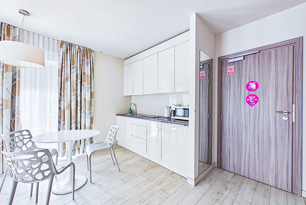 fragment kuchni w luksusowym apartamencie na sprzedaż Kłodzko (okolice)