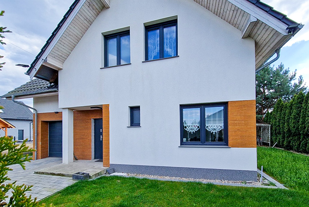 przepiękna architektura ekskluzywnej willi na sprzedaż Zielona Góra (okolice)