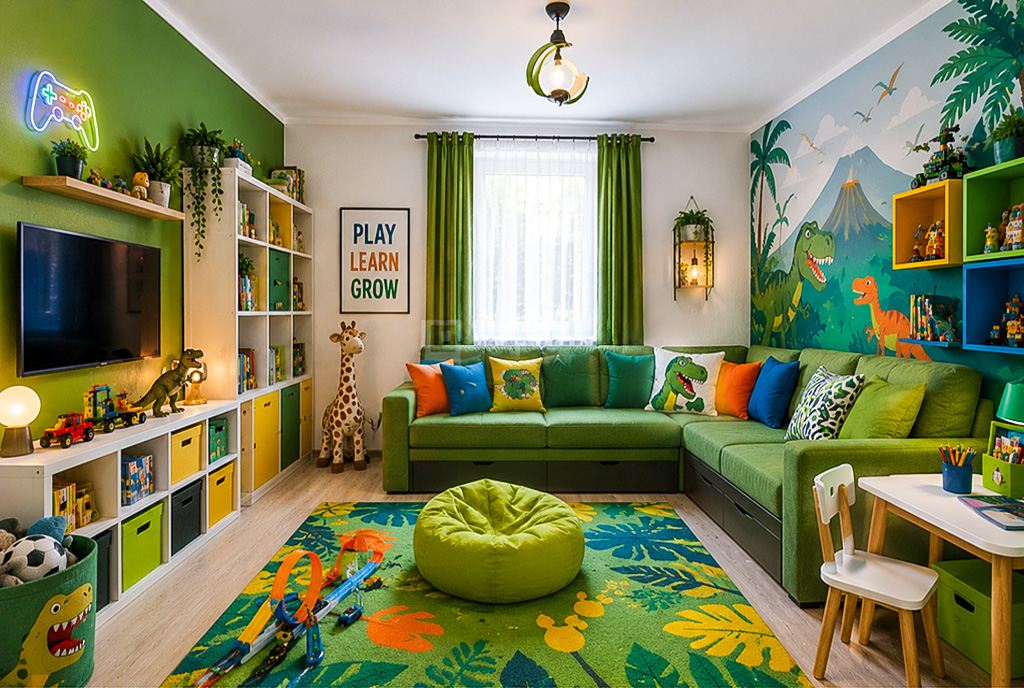 jeden z pokoi w ekskluzywnym apartamencie na sprzedaż Elbląg