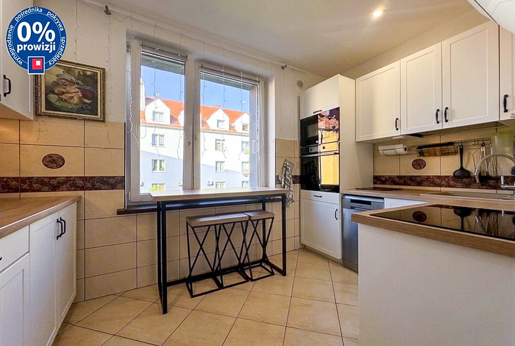 zbliżenie na kuchnię w luksusowym apartamencie n sprzedaż Katowice okolice