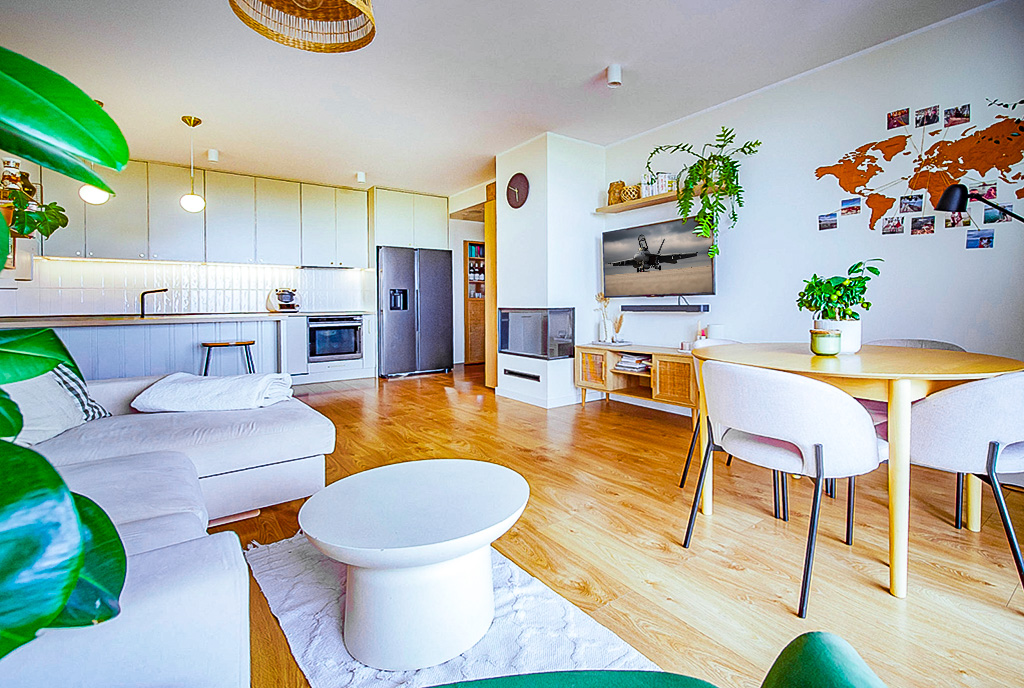 imponujące wnętrze ekskluzywnego apartamentu do sprzedaży Gdańsk