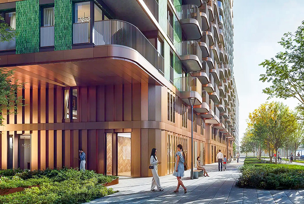 Atrakcyjna okolica w której znajduje się ekskluzywny apartament do sprzedaży Wrocław
