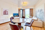 Fantastyczny salon w ekskluzywnym apartamencie na wynajem Szczecin