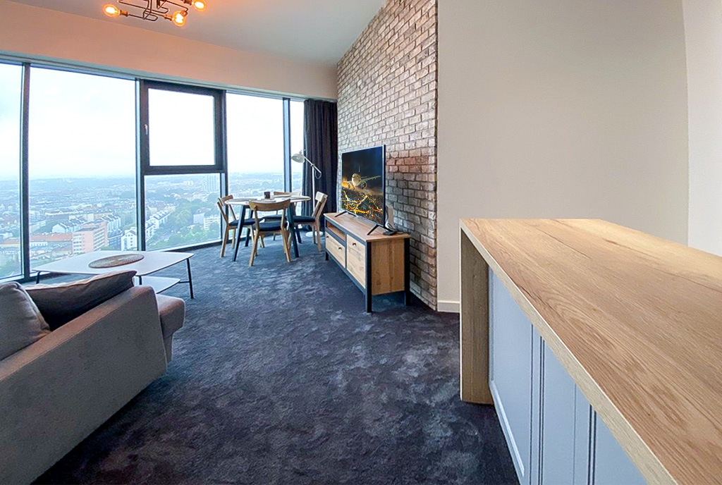 Prestiżowe wnętrze ekskluzywnego apartamentu do wynajęcia Szczecin