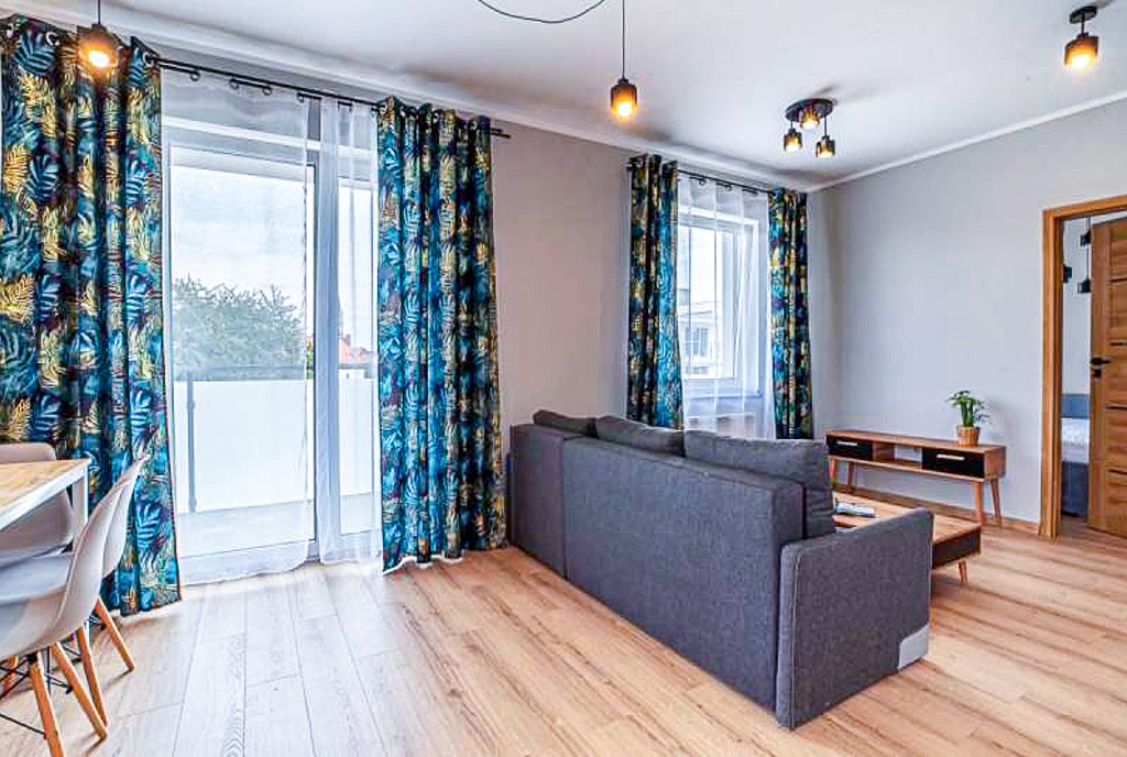 Jeden z pokoi w ekskluzywnym apartamencie do wynajęcia Bolesławiec.