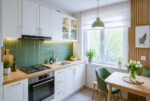 fragment kuchni w luksusowym apartamencie na sprzedaż Białystok