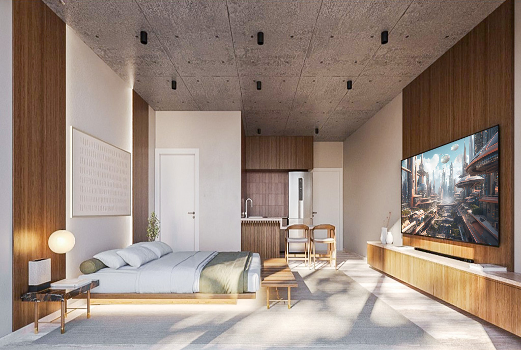 designerskie wnętrze ekskluzywnego apartamentu na sprzedaż Cypr (Pafos)