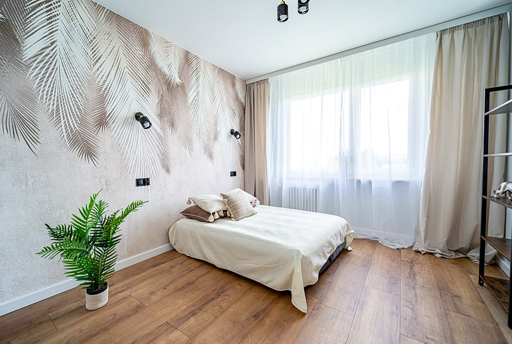ogromna sypialnia w ekskluzywnym apartamencie do sprzedaży Elbląg