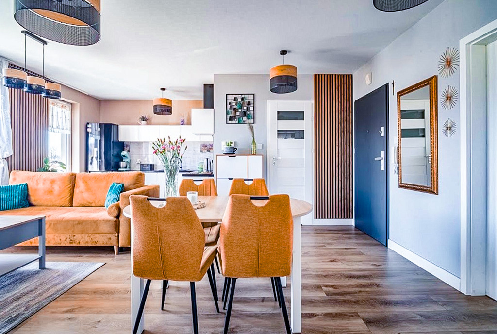 nowoczesne wnętrze ekskluzywnego apartamentu do sprzedaży Gdynia okolice