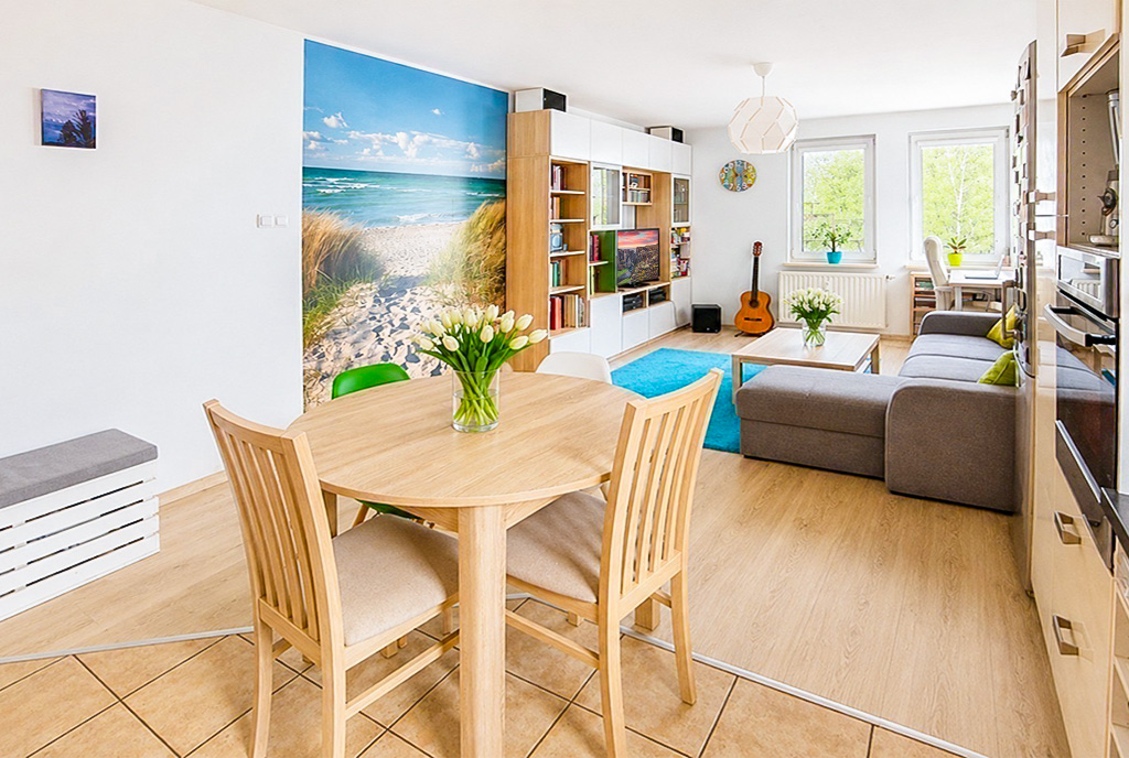 Jeden z pokoi w ekskluzywnym apartamencie do sprzedaży Gdynia