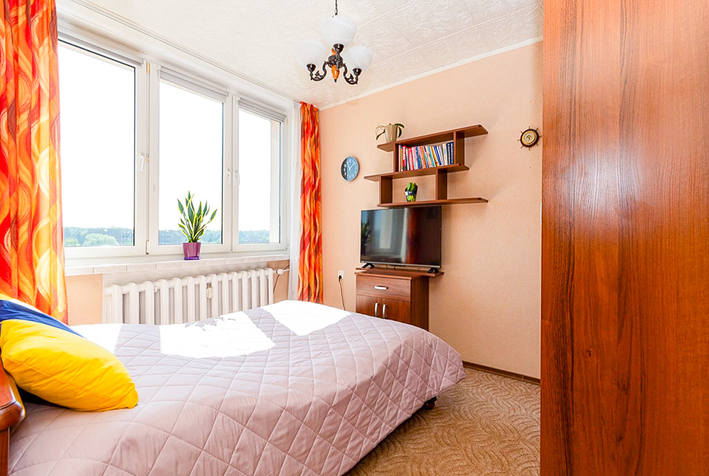 kameralna sypialnia w ekskluzywnym apartamencie na sprzedaż Katowice (okolice)