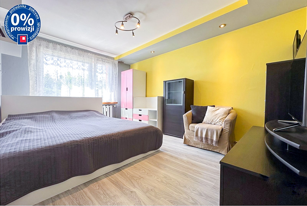 Komfortowa sypialnia w ekskluzywnym apartamencie do sprzedaży Katowice okolice
