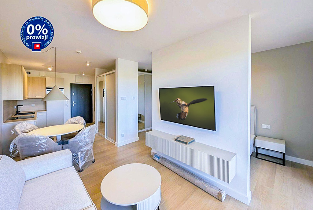 Zaprojektowane w nowoczesnym stylu wnętrze ekskluzywnego apartamentu na sprzedaż Kołobrzeg