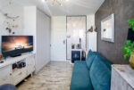 Fragment salonu w ekskluzywnym apartamencie do sprzedaży Konin okolice