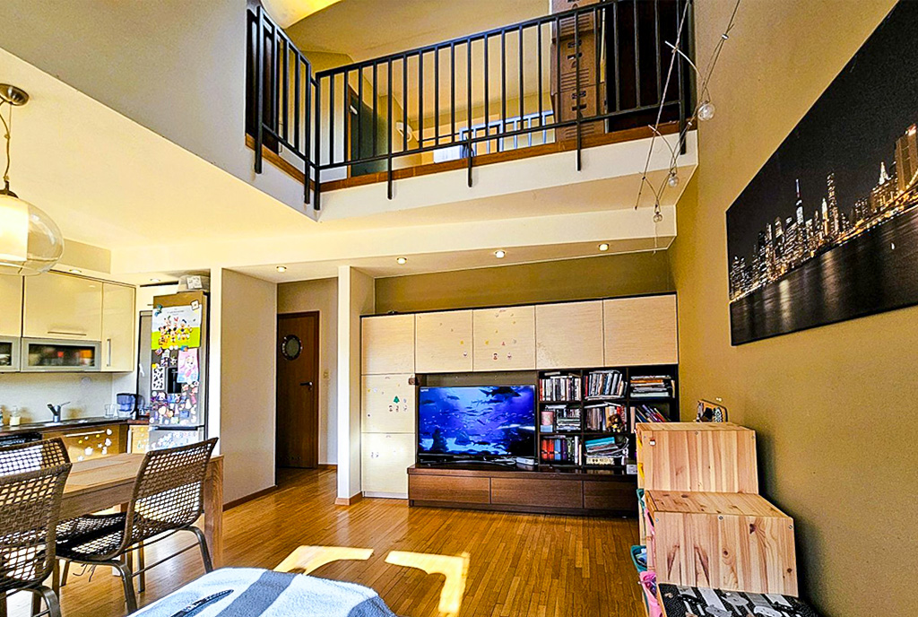 Dwukondygnacyjne wnętrze ekskluzywnego apartamentu do sprzedaży Piła (okolice)