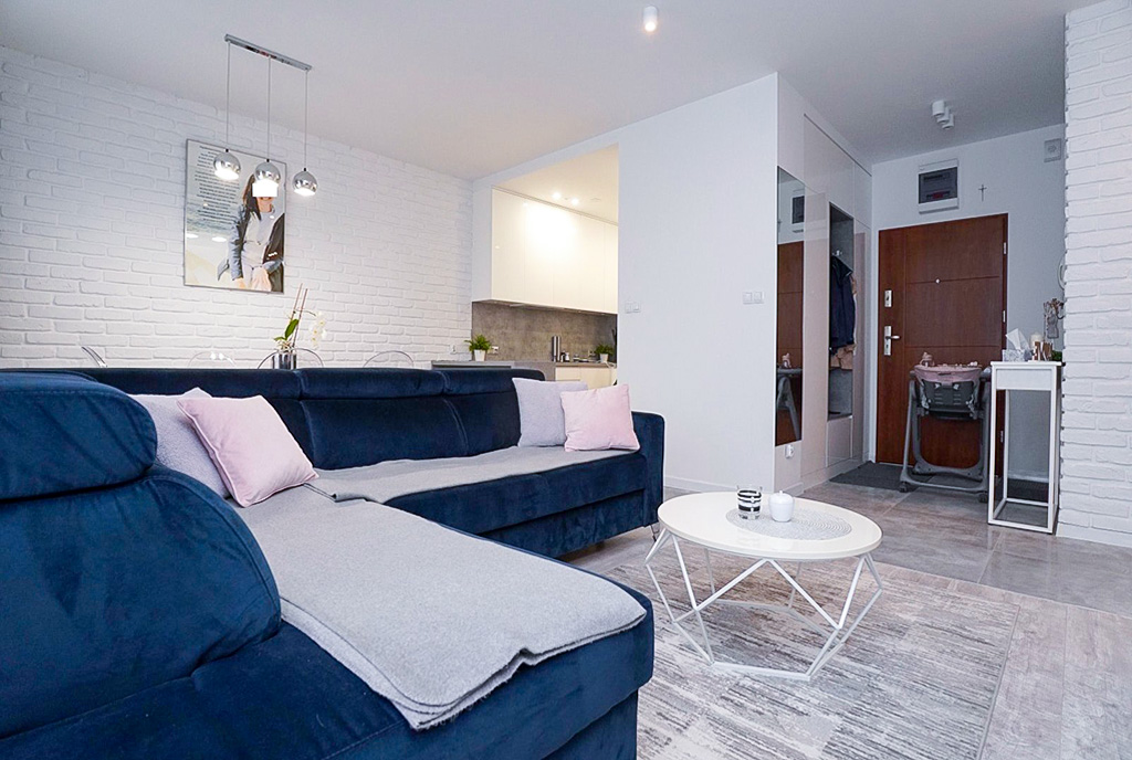 nowoczesne wnętrze luksusowego apartamentu na sprzedaż Piotrków Trybunalski