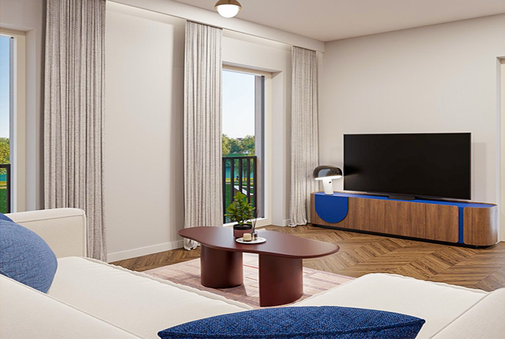 Jedno z pomieszczeń ekskluzywnego apartamentu do sprzedaży Wrocław