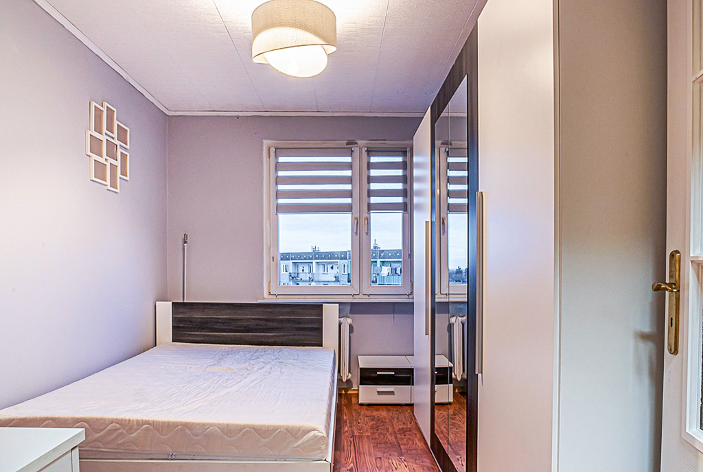 kameralna sypialnia w ekskluzywnym apartamencie na wynajem Bolesławiec
