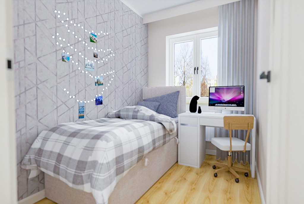 Pokój dla dziecka w ekskluzywnym apartamencie na sprzedaż Elbląg.