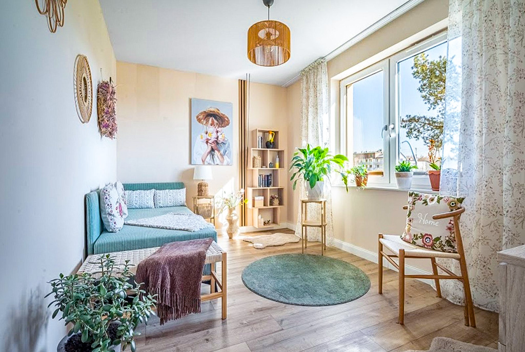 fragment wnętrza luksusowego apartamentu na sprzedaż Gdynia (okolice)